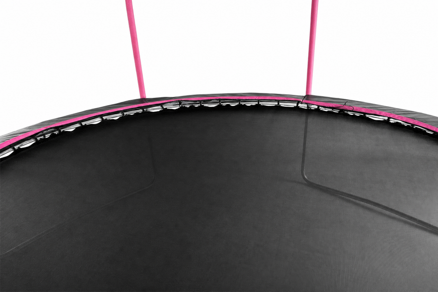 TRAMPOLINE - 244 cm - met veiligheidsnet - max 100 kg - zwart