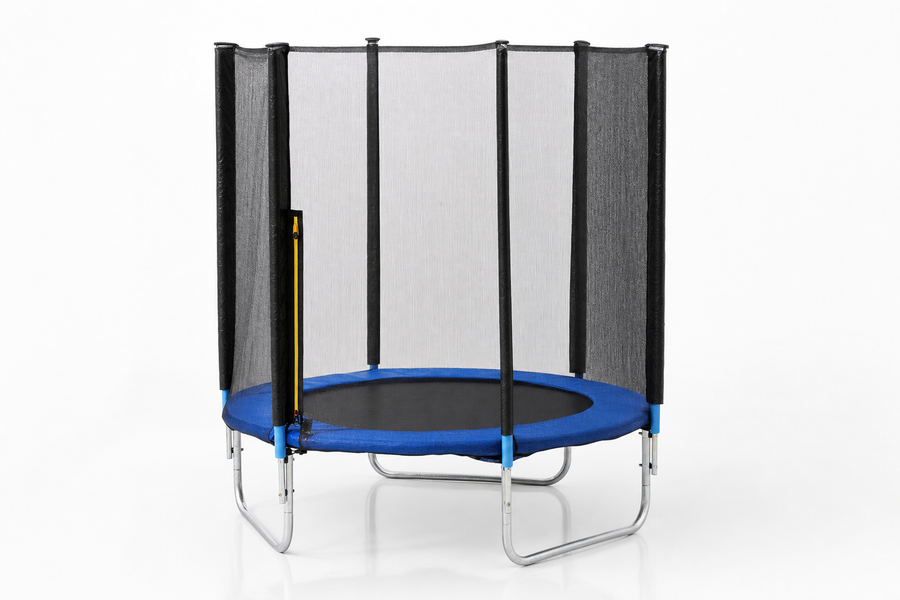 Trampoline - veiligheidsnet en RVS-veren - 183 cm