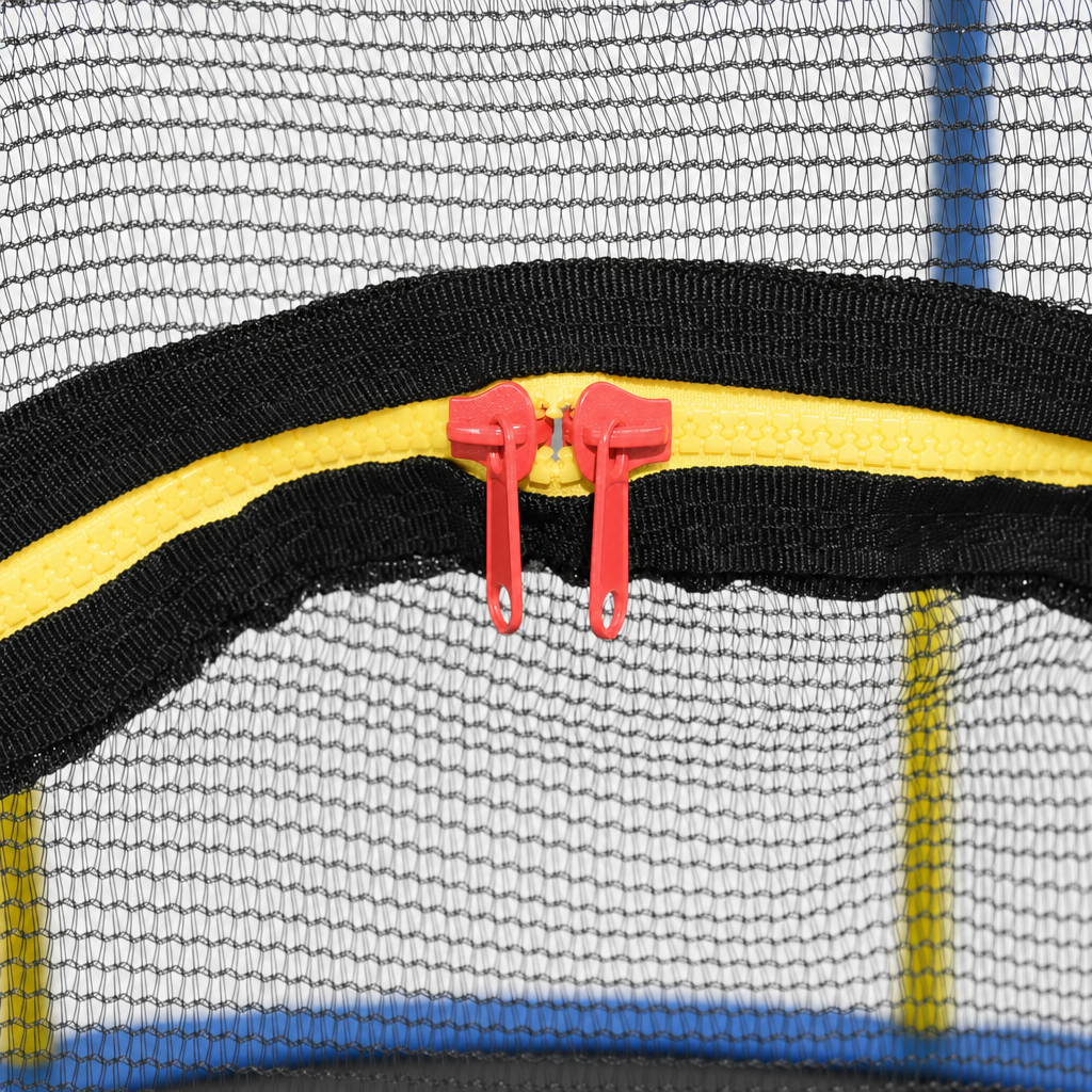 TRAMPOLINE - veiligheidsnet - 140 cm - blauw