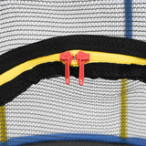 TRAMPOLINE - veiligheidsnet - 140 cm - blauw