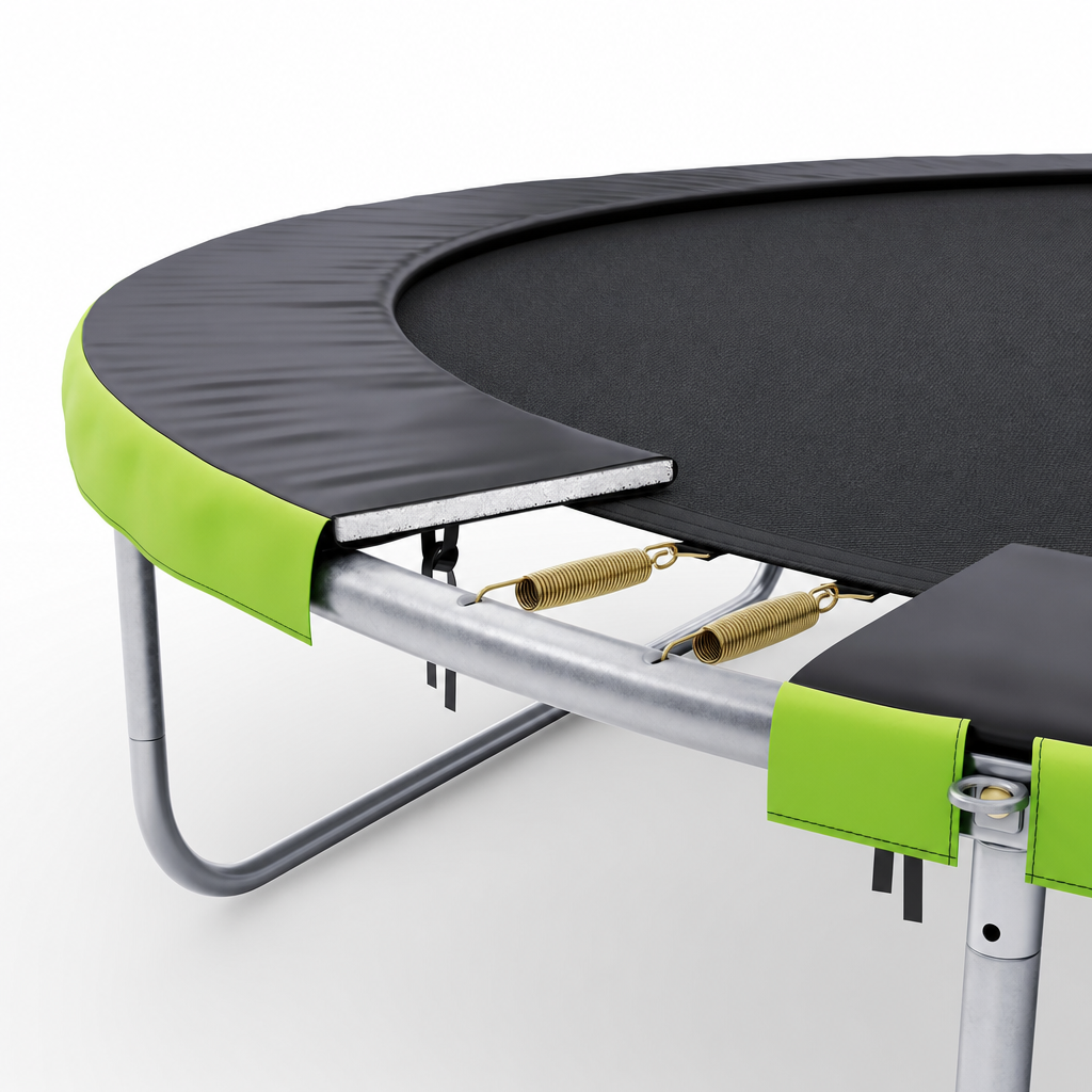 Trampoline - Veiligheidsnet-125cm - Groen-Ø140cm
