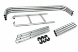 TRAMPOLINE - Veiligheidsnet-Ladder-110kg - Groen-244cm