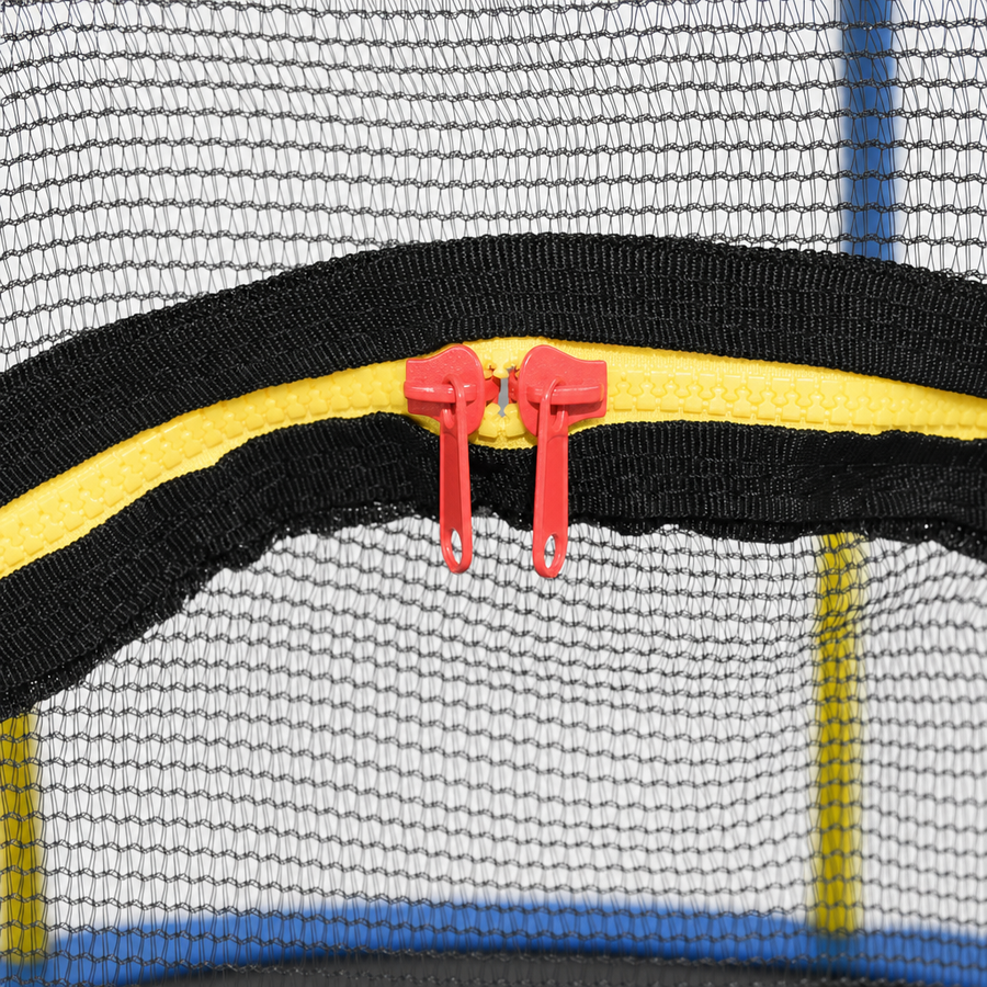 TRAMPOLINE - veiligheidsnet - 140 cm - blauw