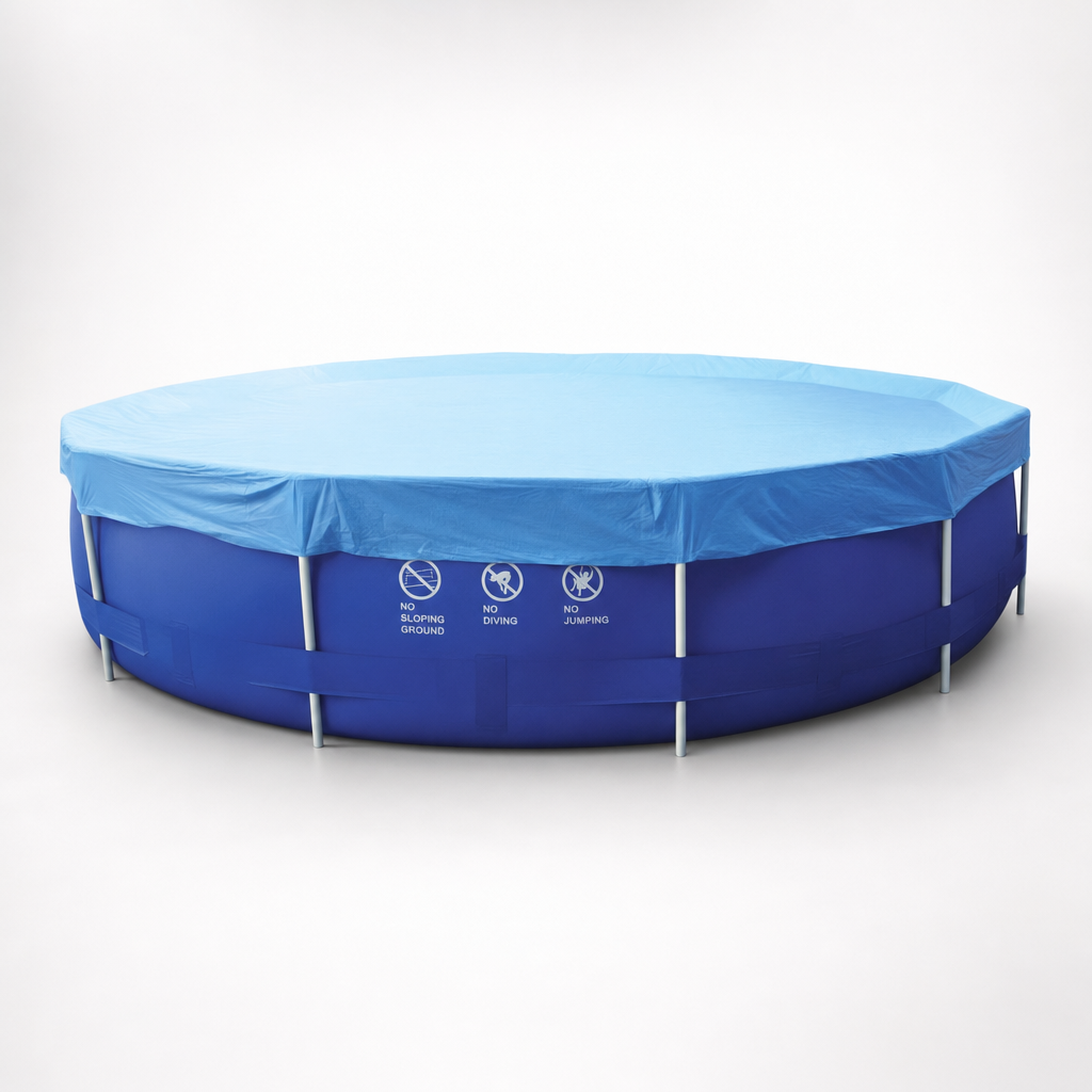 Opzetzwembad - 450 cm Diameter, 90 cm Hoogte, Inclusief Pomp en Accessoires - Sirocco Blauw