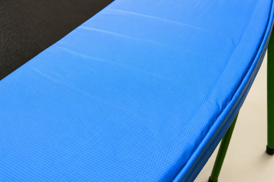 TRAMPOLINE - veiligheidsnet-ladder-100 kg - blauw-305 cm