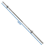 HALTERSTANG - 165 cm - Max 140 kg - Verchroomd staal