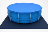 Opzetzwembad - 450x122cm Met Pomp - Blauw