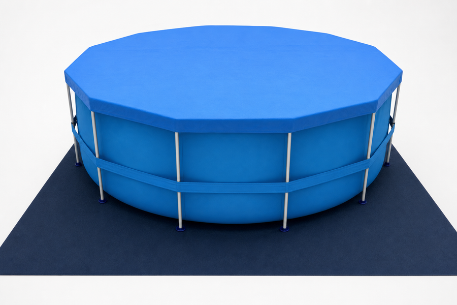 Opzetzwembad - 450x122cm Met Pomp - Blauw