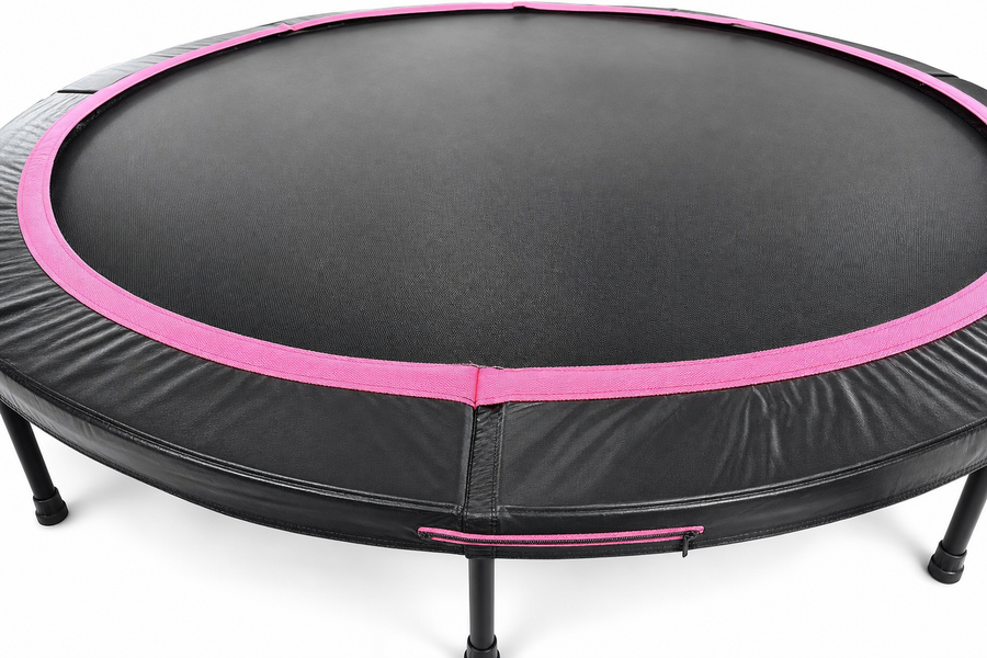 TRAMPOLINE - 244 cm - met veiligheidsnet - max 100 kg - zwart