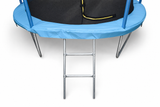 Trampoline - veiligheidsnet & ladder - 244 cm blauw