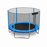 TRAMPOLINE - 244 cm met veiligheidsnet & ladder - Blauw