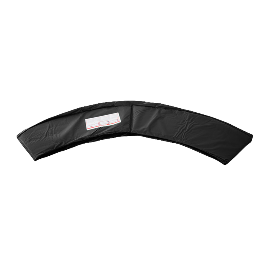 Trampoline rand - robuust PVC en PE - zwart 244 cm