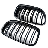 VOORGRILL - M3 stijl - glanzend zwart