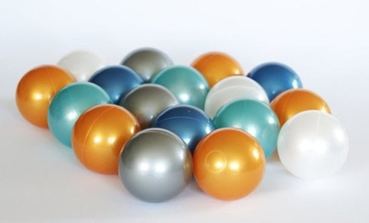 BALLENBAK BALLEN - 70mm Sterke Kwaliteit - Goud/Zilver/Transparant/Turkoois/Blauw