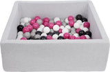 BALLENBAK - 150 ballen, wasbare hoes - 90x90 cm, 30 cm hoog