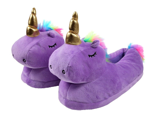 PANTOFFELS - Unicorn Design, Antislip, Zachte Microvezel - Universele Maat 36-41