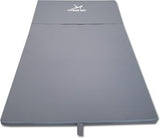fitness matras - extra dik 5 cm - 120x200 cm grijs