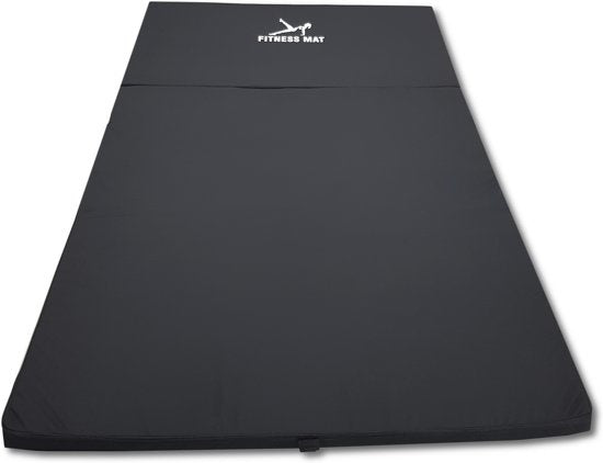 FITNESS MAT - Extra dik 5 cm - Waterdicht - 120x200 cm zwart