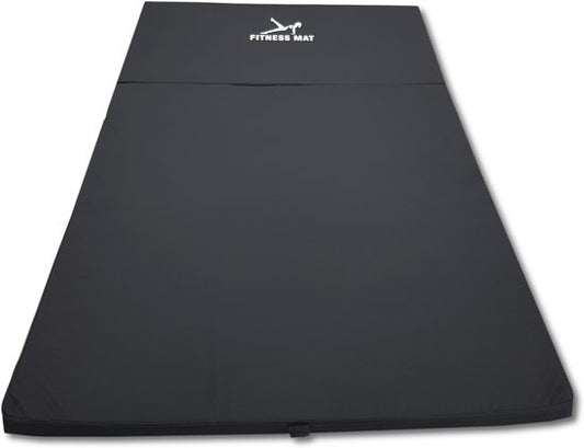 FITNESS MAT - Extra dik 5 cm - Waterdicht - 120x200 cm zwart