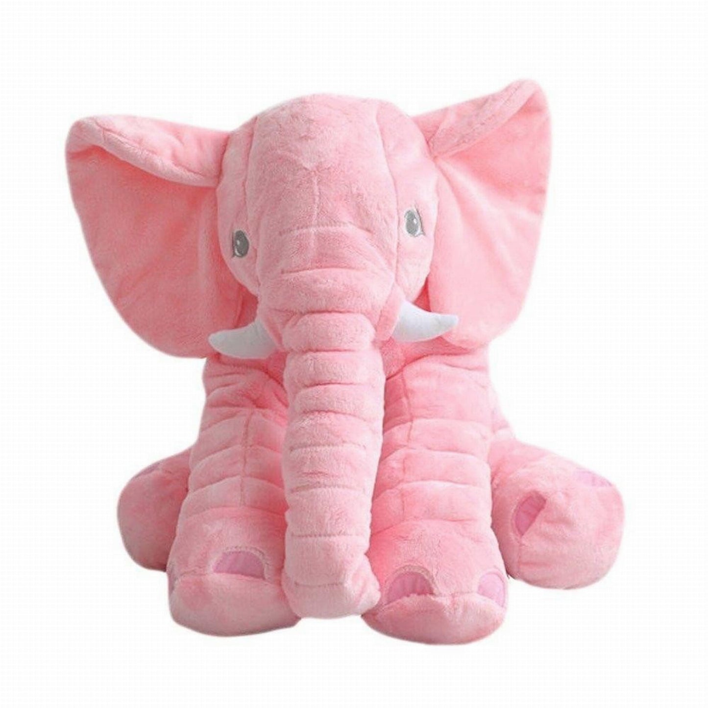 KNUFFEL OLIFANT - Zacht Pluche 45cm - Roze