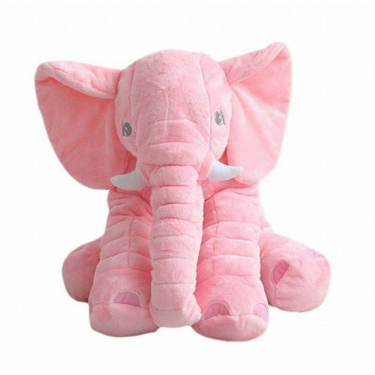 KNUFFEL OLIFANT - Zacht Pluche 45cm - Roze