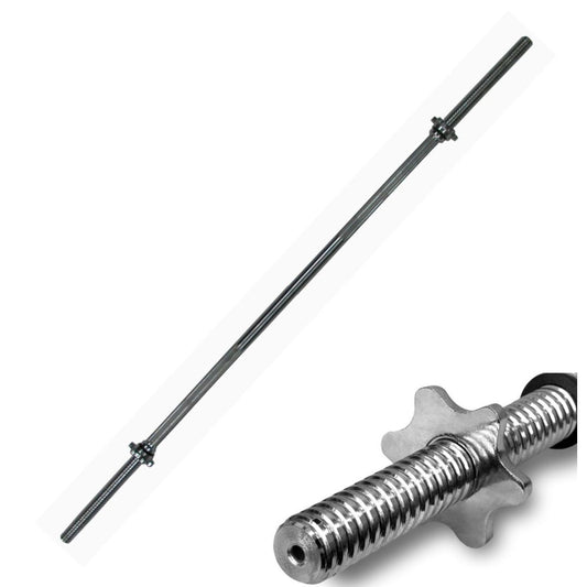 Halterstang - 180 cm Lengte - Max 150 kg - Verchroomd Staal