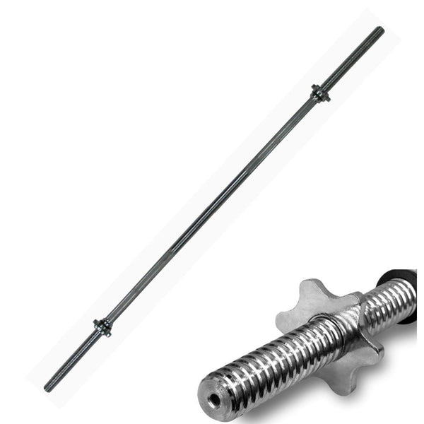 Halterstang - 180 cm Lengte - Max 150 kg - Verchroomd Staal