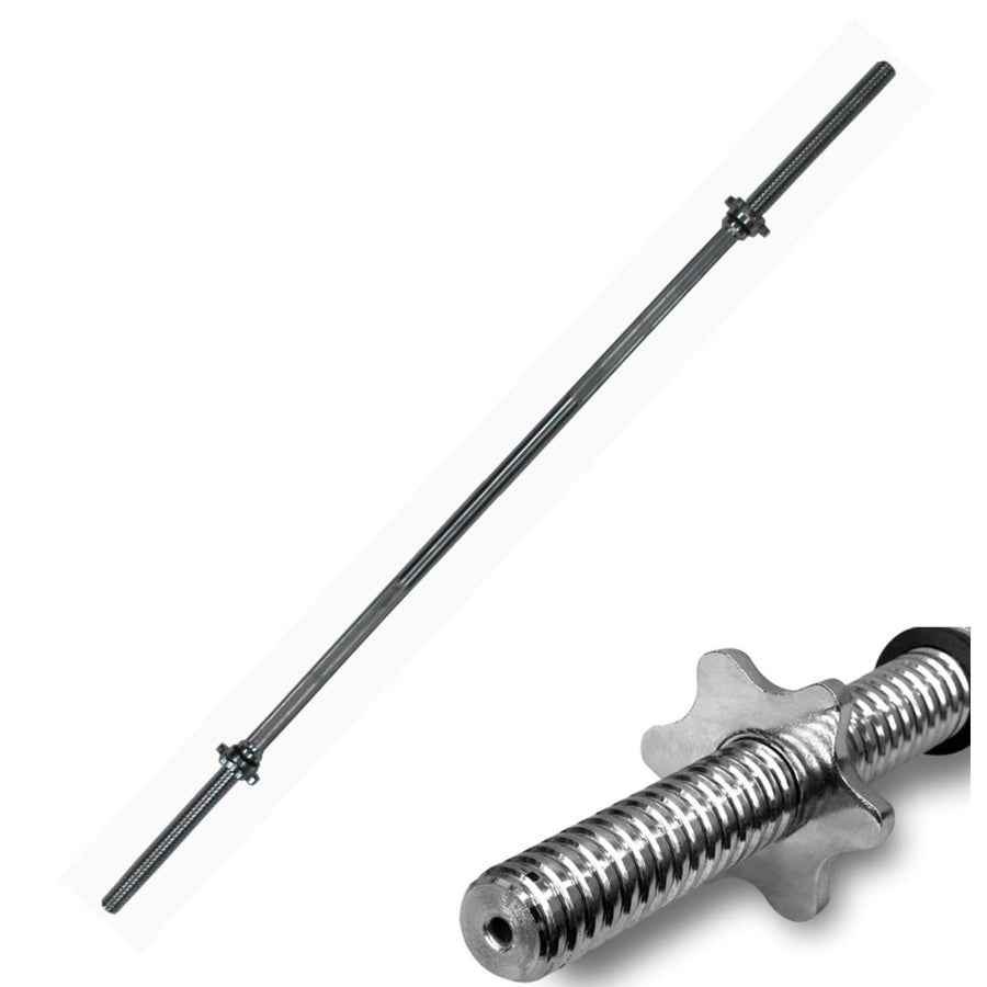 Halterstang - 180 cm Lengte - Max 150 kg - Verchroomd Staal