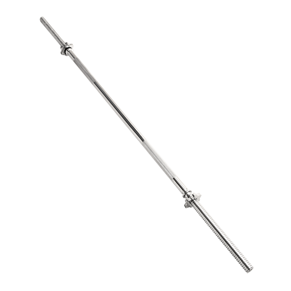 Halterstang - 165 cm - 150 kg Belastbaar - Chroom-Staal