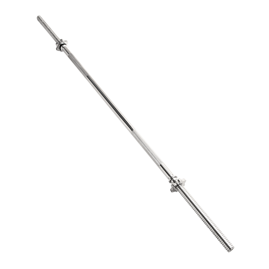 Halterstang - 165 cm - 150 kg Belastbaar - Chroom-Staal