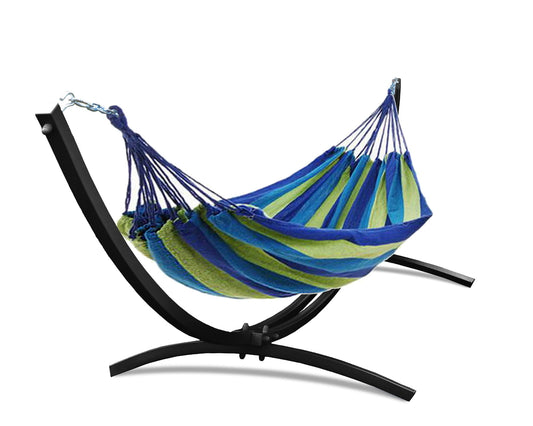 HANGMAT FRAME - gepoedercoat staal, 220 kg belasting - zwart, 220x150 cm