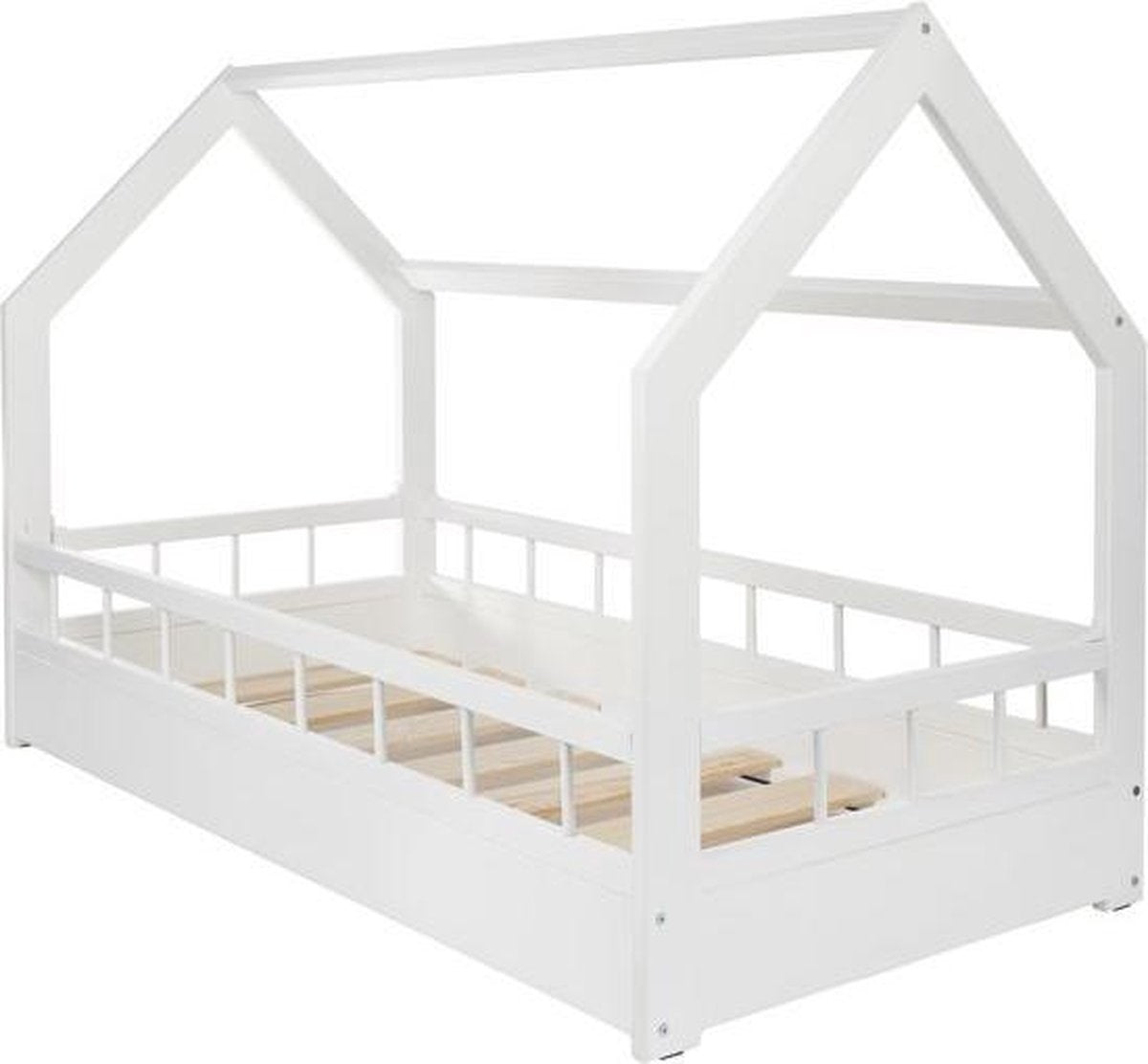 KINDERBED HUIS - Scandinavisch Design - 80x160 cm