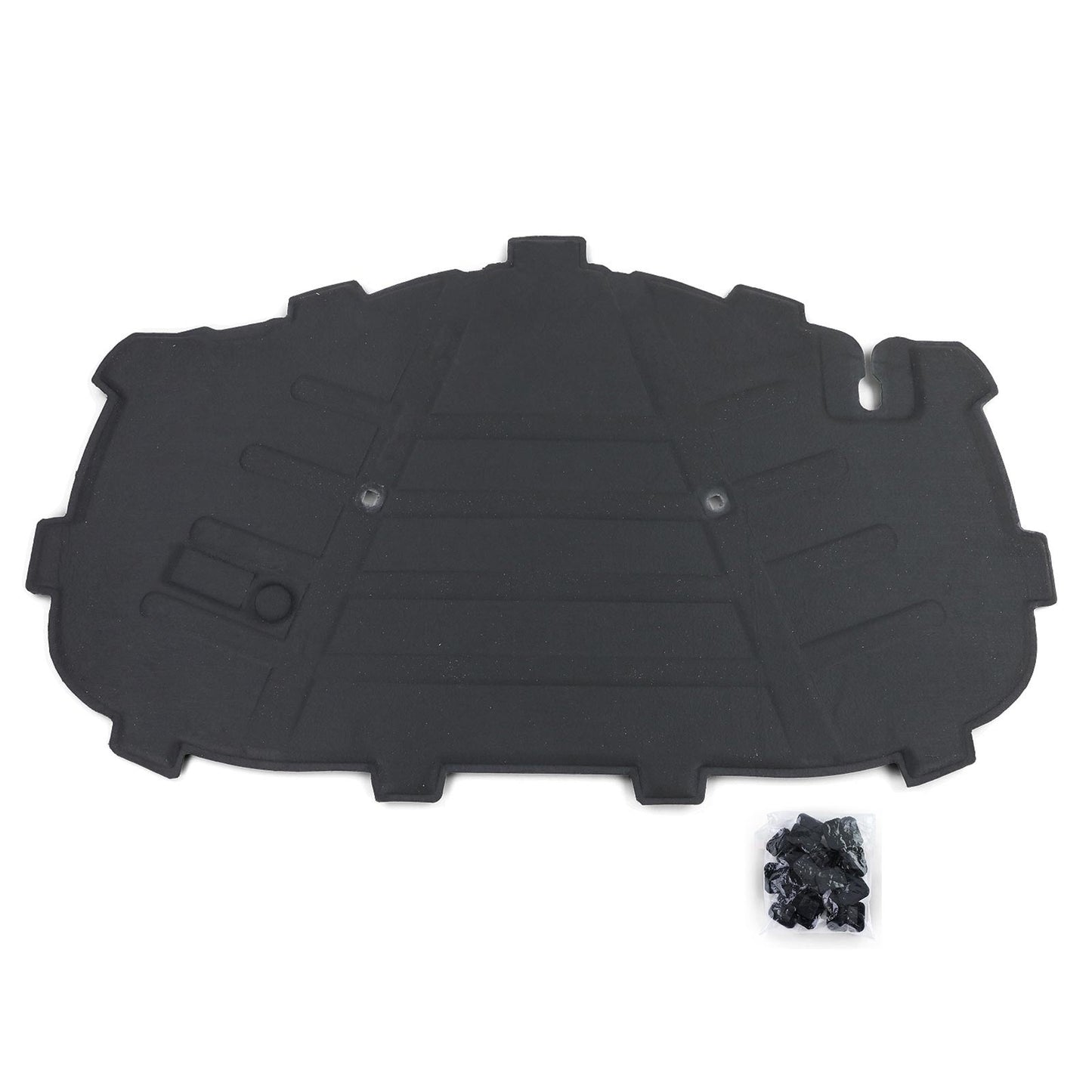 Isolatiemat - Audi A3 8V Motorkap - Bevestigingsclips - Zwart