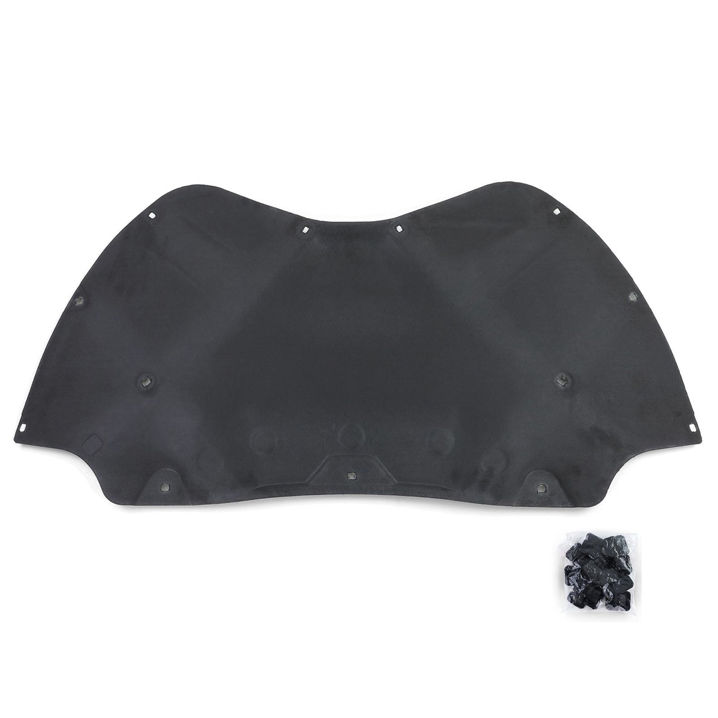 Isolatiemat - motorkap Seat Leon 1P 2006-2013 - zwart