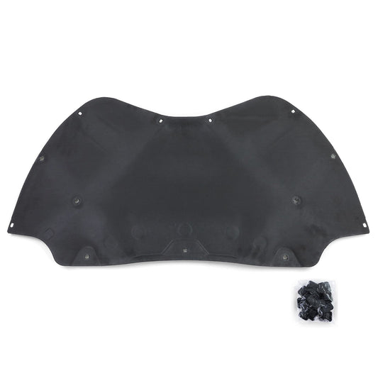 Isolatiemat - motorkap Seat Leon 1P 2006-2013 - zwart