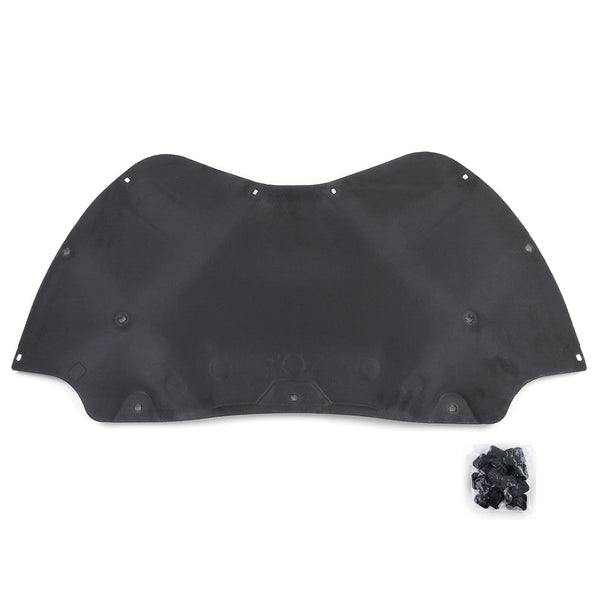 Isolatiemat - motorkap Seat Leon 1P 2006-2013 - zwart