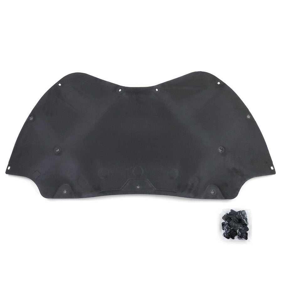 Isolatiemat - motorkap Seat Leon 1P 2006-2013 - zwart