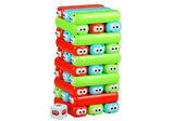 JENGA arcadespel - kleurrijke versie voor kinderen - 10x4,5 cm blokken