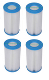 zwembadfilter - type 3 pomp - 5678 liter/uur - set van 4 stuks
