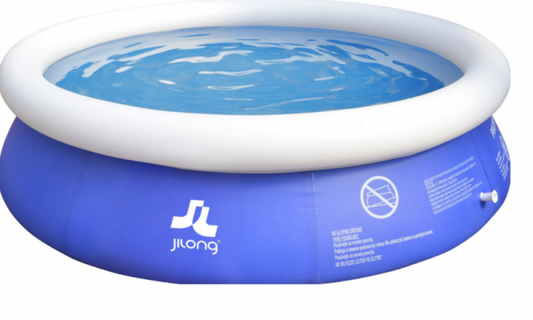 Opblaaszwembad - 886 liter - 180 cm - Blauw/Wit