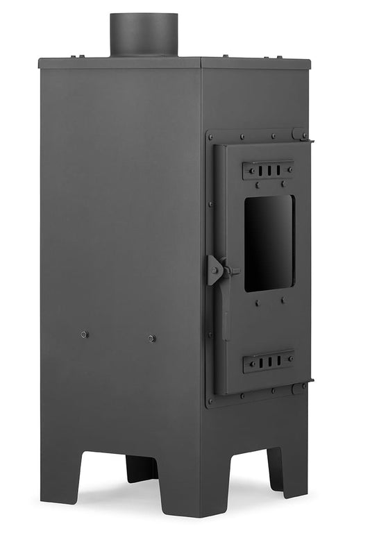 HOUTKACHEL - 7,5 kW - Energielabel A+ - Antraciet