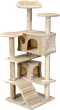 Kattenboom - Stabiel en Veilig - 131x58x50 cm Beige