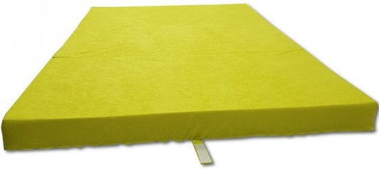 Logeermatras - Opvouwbaar, Comfortabel, Wasbare Hoes - Groen 200x120x10 cm