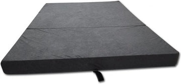 Logeermatras - opvouwbaar tot sofa - grijs - 200x80x10 cm