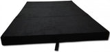 Logeermatras - Opvouwbaar en Comfortabel - Zwart 200x80x10 cm