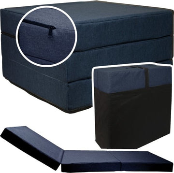 OPVOUWBARE MATRAS - Compact en Comfortabel - 195x65x10 cm