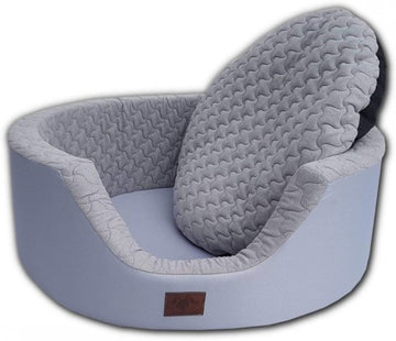 Hondenmand - anti-allergeen polyester - grijs/90x30 cm