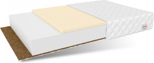 Matras - koudschuim kokoslaag ventilatie - 70x140 cm