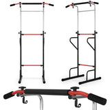 PULL-UP BAR - Verstelbaar 145-218 cm - Staalconstructie - Antislip - Zwart