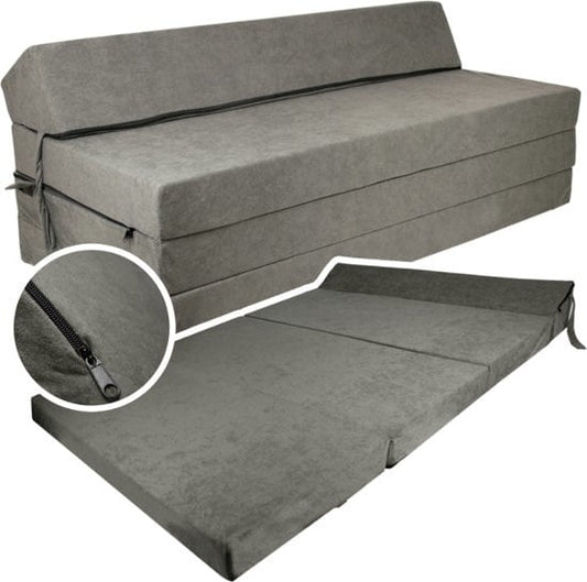LOGEERMATRAS - Opvouwbaar en Comfortabel - 200x120x10 cm